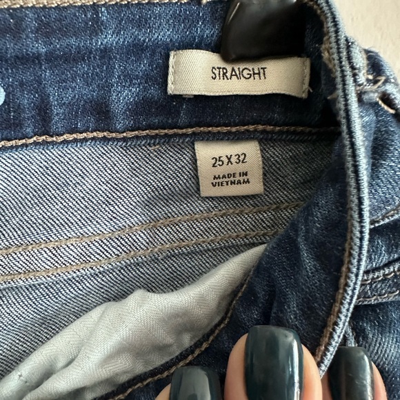 Calvin Klein Strait Leg Jeans Size 25 - Picture 3 of 3